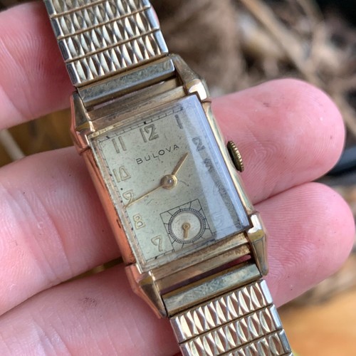 Vintage bulova 7ak gold filled - bulova,