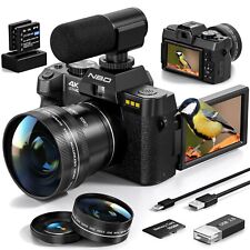 Digital Camera 4K 48MP 3" IPS