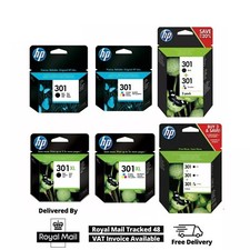 Original HP301 / 301XL Black /Color Ink Cartridges for Deskjet 1010 1510 Printer
