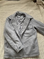 Topshop grey coat (Small)