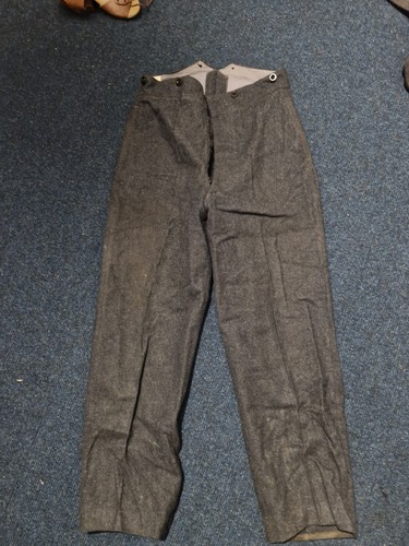 Post war raf navy trousers - war,
