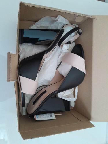 Zara ladies leather strappy - ladies,