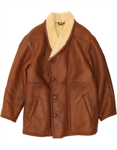 Vintage mens shearling jacket - vintage,