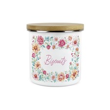 Pink Roses Biscuit Tin -