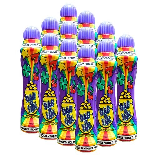 Dab ink one - one, violet