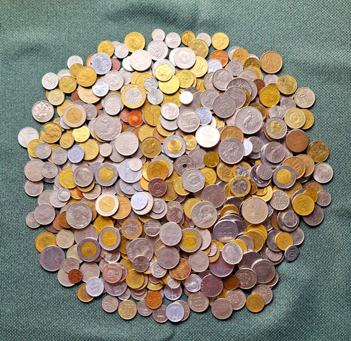 Mixed world coins - mixed, bulk