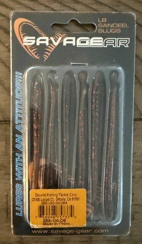 Savage gear sandeel eel slugs - savage,
