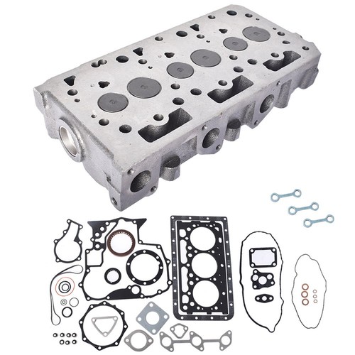 Complete cylinder head with - head,