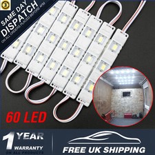 60 LEDs Car LED LIGHT Strips Interior For Ford Transit VW Caddy SWB LWB Van