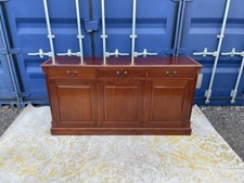VINTAGE BURR YEW WOOD 3 DOOR