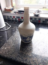 Vintage White  Milk Bottle