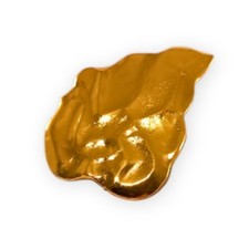 Yves Saint Laurent Brooch Gold