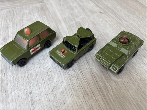 Matchbox military vehicles - military,