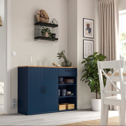 Ikea skruvby blue side board - skruvby,