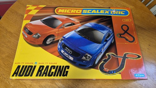 Micro scalextric audi racing - scalextric,