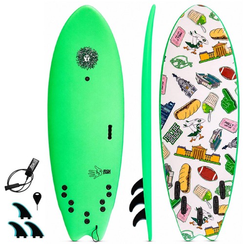 5ft 5in fish soft top - 5in,