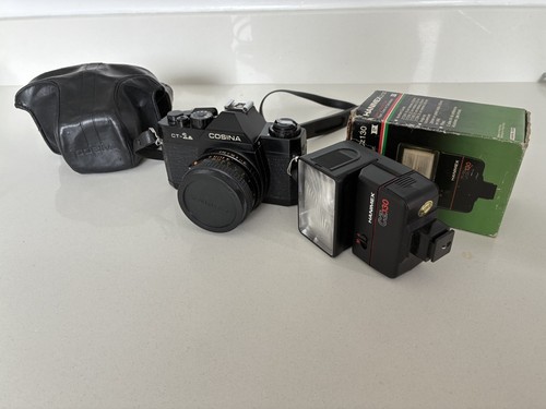 Cosina 35mm camera with - ct-1a,