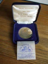 TOWER MINT SOLID NICKEL SILVER COIN TRURO CATHEDRAL IN PRESENTATION BOX