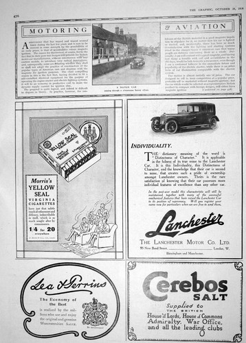 Old 1918 napier motor car - old,