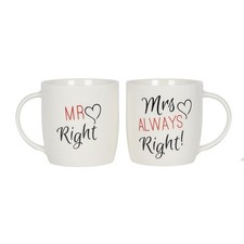 Set mrs mugs - mr,