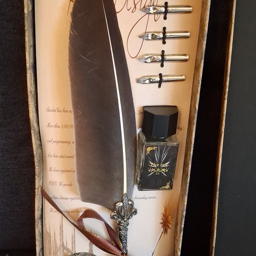 Quill feather calligraphy - quill,