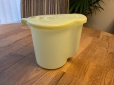 Vintage TUPPERWARE Yellow Milk