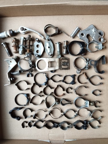 Job lot vintage bicycle cable - lot,