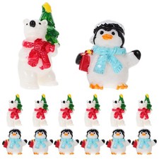  20 Pcs Tiny Animals Christmas