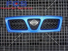 GENUINE 1997-2000 NISSAN TERRANO FRONT GRILL IN BLUE W/ BADGE EMBLEM 2.7 
