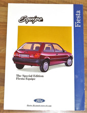 1995 FORD FIESTA EQUIPE Sales