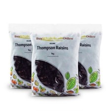 Organic Thompson Raisins 3kg | BWFO | Free UK Mainland P&P