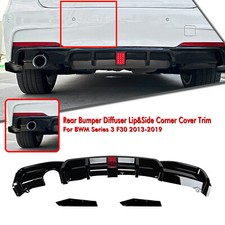 Rear Bumper Diffuser W/ Light