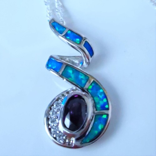 Gorgeous blue fire opal - gorgeous,