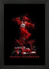 Michael Schumacher Framed Wall