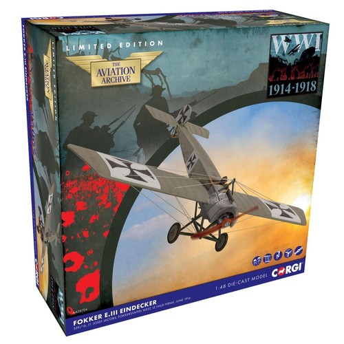 Corgi aa28704 fokker iii - corgi,