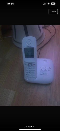 White gigaset a540 cordless - a540,