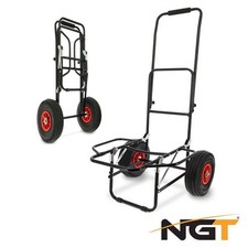 NGT Fishing Trolley Quick Fish Folding Carp Match Coarse Twin Wheel Trolley