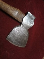Vintage Hand Forged 4 1/2 Lb Kent Pattern Axe Polished 24 Inch Hickory Handle