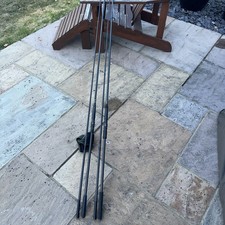 Pair Of Vintage Bruce Ashby Rocketeer Spod Rods. Harrison Carp Rods.