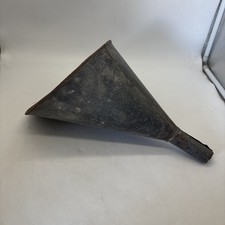 Vtg Large Galvanized Metal