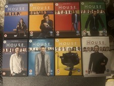 HOUSE MD THE COMPLETE SERIES SEASONS 1-8 DVD HUGH LAURIE