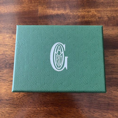 Cartier green paper gift - cartier, box