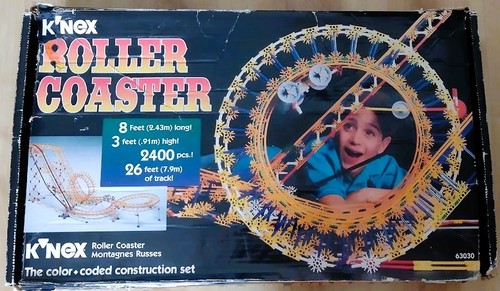 Nex vintage roller coaster - k'nex,
