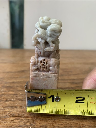 Carved chinese soapstone - carved,