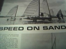 book article 1966 - sand yachting yacht racing cornwall lytham st annes ian dibd