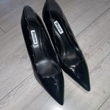 Dune Womens Black Shoes High