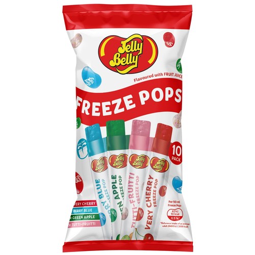 10pk jelly belly freeze - belly, pops
