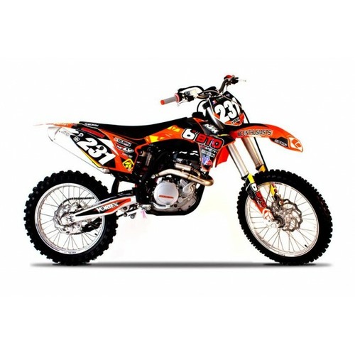 Bto sports ktm graphics kit - ktm,