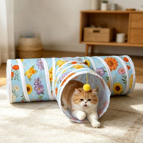Shape cat tunnel house - s-shape,