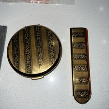 Stratton Gold Mirror Compact